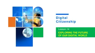 Exploring the Future of Our Digital World in Digital Citizenship Lesson 14