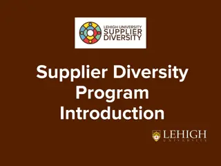 Understanding Supplier Diversity Programs and Certifications
