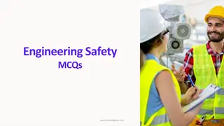 Engineering Safety and Risk Management MCQs