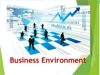 Understanding the Business Environment and its Impact