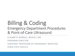 Billing, Coding, and Reimbursement in Emergency Department Procedures