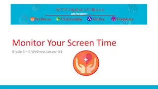 Digital Wellness and Screen Time Management for Grade 3-5 Students