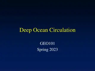 Understanding Deep Ocean Circulation and Salinity Patterns