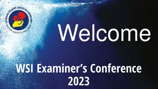WSI Examiner's Conference 2023 Highlights