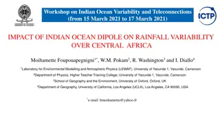 Impact of Indian Ocean Dipole on Central Africa Rainfall Variability