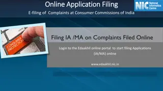 Online Application Filing Guide for Consumer Complaints in India