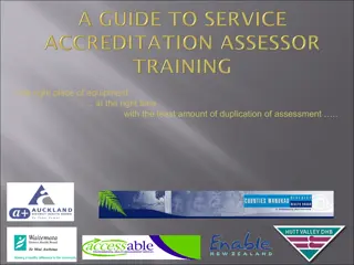 Efficient Implementation of Service Accreditation for Equipment and Modifications Programme
