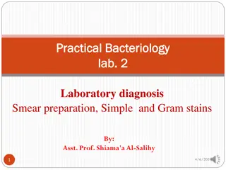 Practical Bacteriology Laboratory Diagnosis and Sample Collection