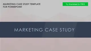 Marketing Case Study Template for PowerPoint Presentation