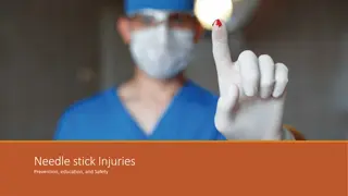 Needlestick Injuries Prevention and Safety