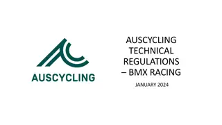 Updates to AusCycling BMX Racing Technical Regulations January 2024