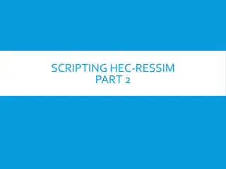 Understanding Different Types of Scripts in HEC-ResSim