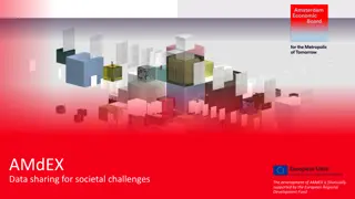 Innovating Data Sharing Solutions for Societal Challenges in the Metropolis of Tomorrow