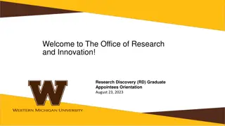 Office of Research and Innovation Overview
