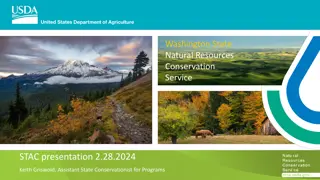 Washington State Natural Resources Conservation Service STAC Presentation Update