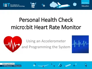 Develop a Personal Heart Rate Monitor Using micro:bit