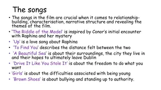 The Impact of Songs and Key Scenes in a Film Analysis