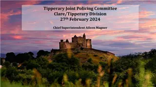 Tipperary Joint Policing Committee Statistical Overview February 2024
