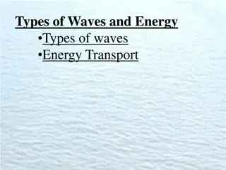 Understanding Types of Waves and Energy Transport