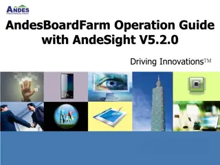 AndesBoardFarm Operation Guide with AndeSight V5.2.0