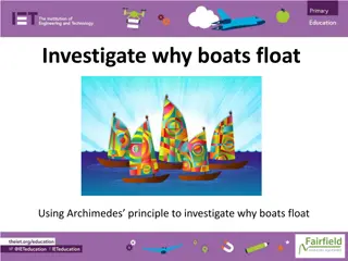 Understanding Boat Floatation with Archimedes Principle