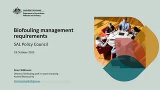 Australia's Biofouling Management Requirements Update
