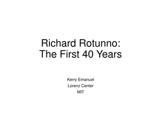 Richard Rotunno: A Legacy of Meteorological Excellence