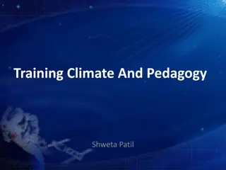 Understanding Training Climate and Its Impact on Organizational Development