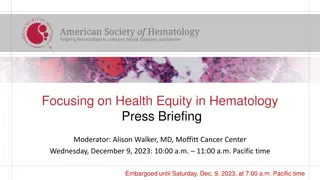 Addressing Racial Disparities in Hematology: Insights and Strategies