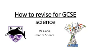 Effective GCSE Science Revision Strategies