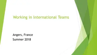 Enhancing International Team Performance: Strategies and Considerations
