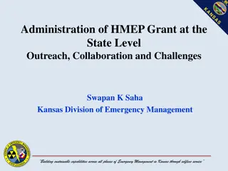 Enhancing Emergency Management Capabilities in Kansas: Administration of HMEP Grant