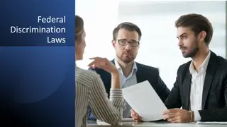 Overview of Federal Discrimination Laws in Employment