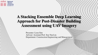Ensemble Deep Learning for Building Assessment After Disasters