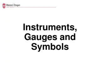 Instruments, Gauges and Symbols