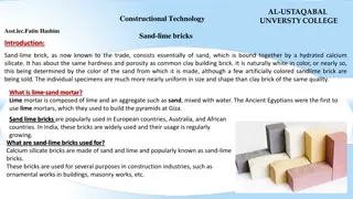 Sand-Lime Bricks: Advantages, Disadvantages & Applications