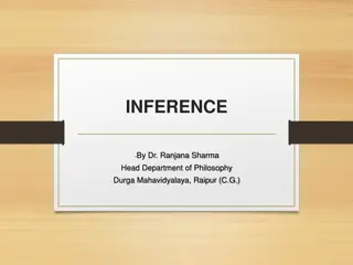 Understanding Inference in Indian Philosophy