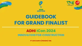 ADHI ICon 2024 Grand Final: Innovation for Construction Competition by PT Adhi Karya (Persero) Tbk.