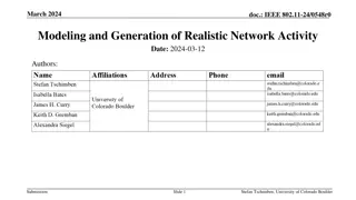 Modeling and Generation of Realistic Network Activity Using Non-Negative Matrix Factorization