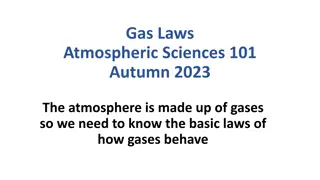 Understanding Gas Laws in Atmospheric Sciences