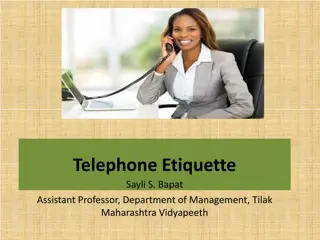 Effective Telephone Etiquette for Professional and Personal Calls