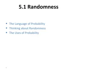 Understanding Probability and Randomness