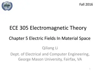 ECE 305 Electromagnetic Theory