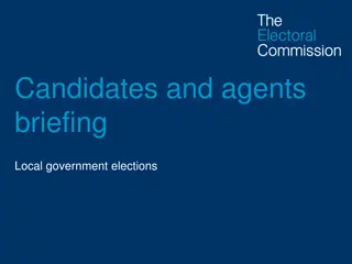 Local Government Elections Briefing: Key Dates and Procedures