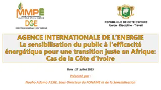 Energy Efficiency Advocacy in Côte d'Ivoire: A Case Study