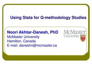 Understanding Q-Methodology: A Stata Analysis Overview