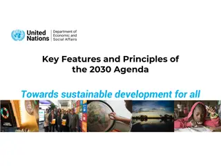Understanding the Core Principles of the 2030 Agenda for Sustainable Development
