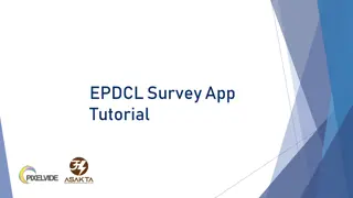 Tutorial for EPDCL Survey App: How to Use Survey Lite App for Data Collection