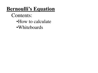 Understanding Bernoulli's Equation in Fluid Mechanics