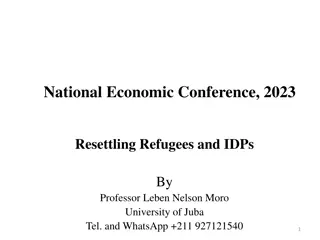 National Economic Conference 2023: Resettling Refugees and IDPs